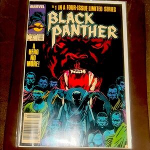 Vintage Marvel Black Panther Comic Book